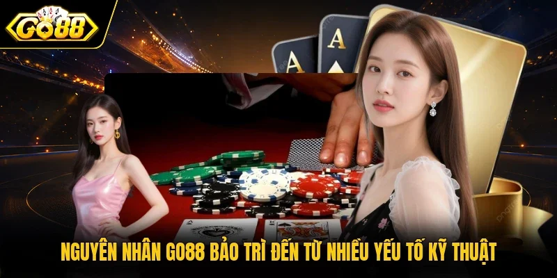 Nguyên nhân GO88 bảo trì đến từ nhiều yếu tố kỹ thuật 